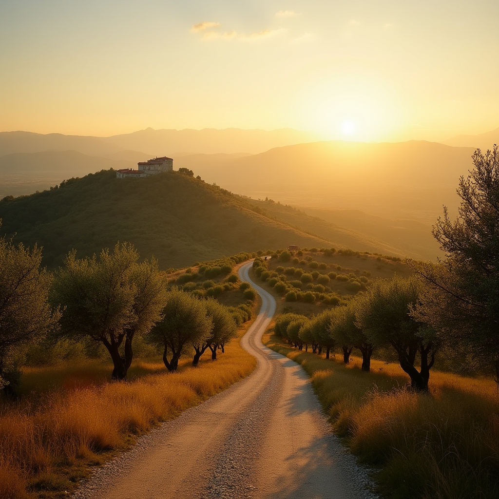 Paesaggio collinare tra Campania e Lazio meridionale durante un sopralluogo